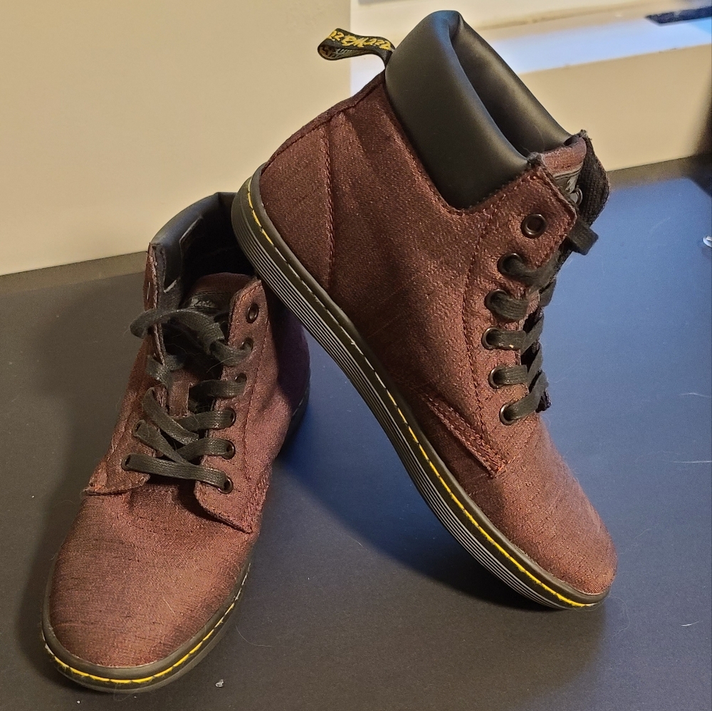 Dr Martens air wair Maelly canvas high tops